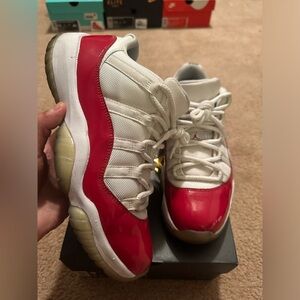 Air Jordan 11 Lows Cherry Red